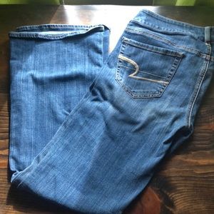 American eagle super stretch jeans size  12